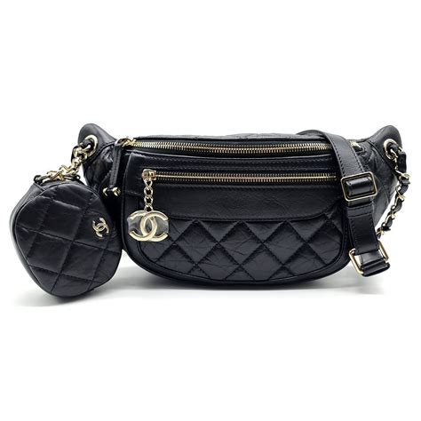 chanel waist bag with coin purse